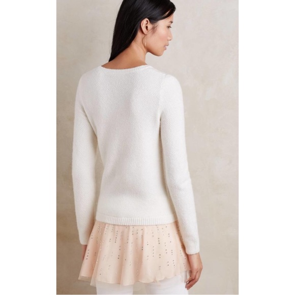 Anthropologie Knotted & Knotted Cabled Ballerina Tunic Sweater - NWT - SZ L - Picture 4 of 16